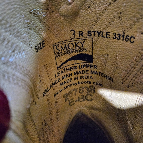 Boys Smoky Mountain Nomad boots - Picture 4 of 5